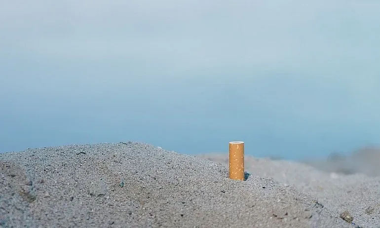 Гръцки плаж без цигарен дим