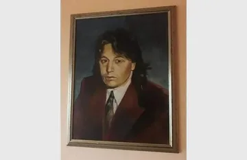 Продават портрет на Васил Илиев онлайн