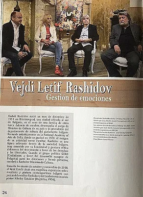 Испанско списание със суперлативи за Вежди Рашидов