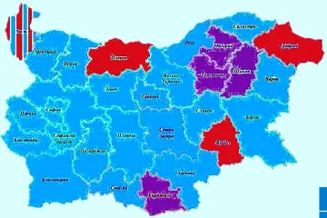 ГЕРБ с 6,7% преднина от БСП, ДБ пада още