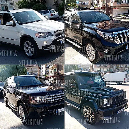 Лъскави лимузини за абитуриентите на Благоевград