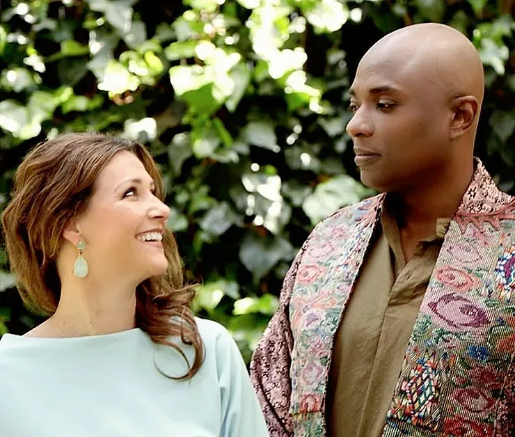 Принцесата на Норвегия  щастлива с афроамериканец