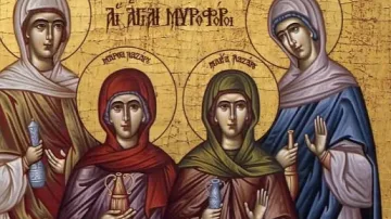 Църквата почита Неделята на светите Мироносици