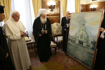 Папата: Прегърнах моя брат Неофит /СНИМКИ/