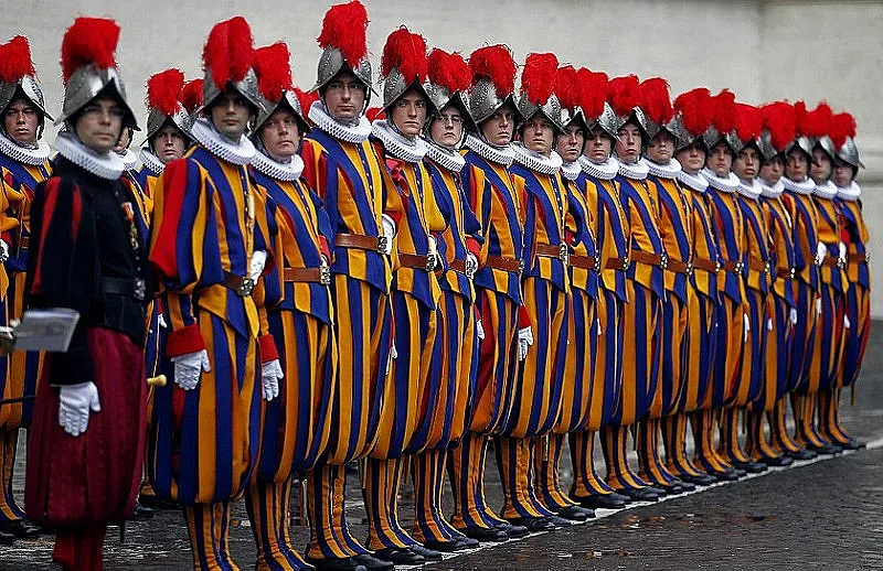 Папската армия - най-малката в света