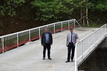 Кмет инспектира реконструирания мост за Любино