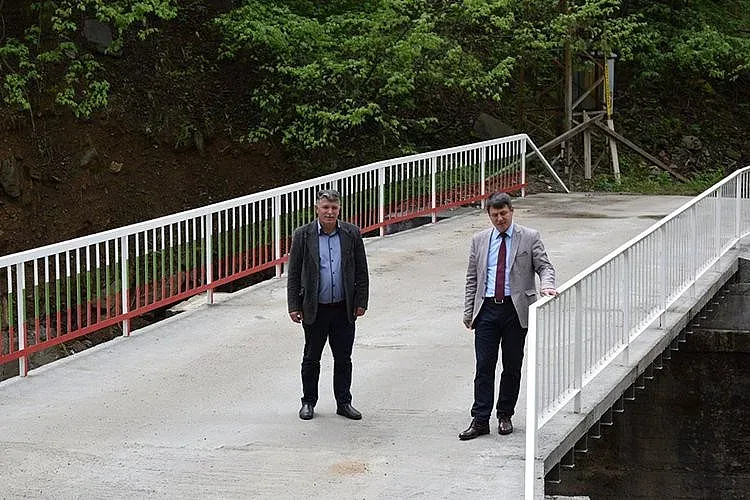 Кмет инспектира реконструирания мост за Любино