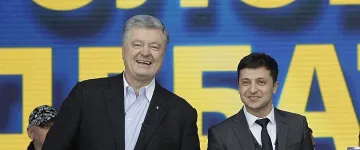 Зеленски на крачка от президент на Украйна