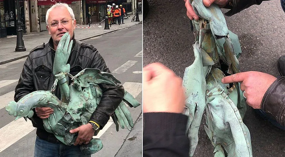 Намериха петлето на светците от Нотр Дам