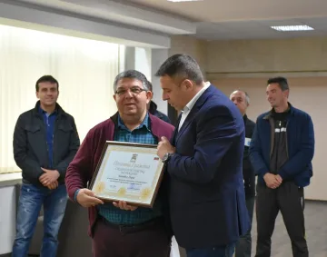 Прием за ансамбъл "Пирин"