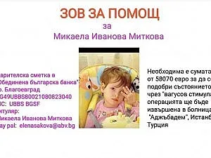 Заедно за Микаела!