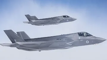 Изтребител F-35 изчезна от радарите над Тихия океан