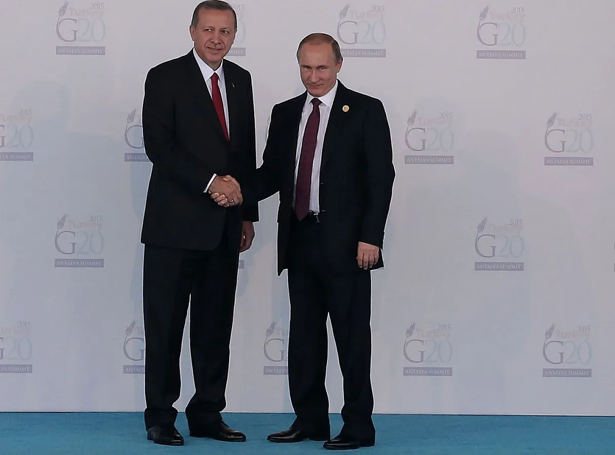 Путин и Ердоган отново рамо до рамо
