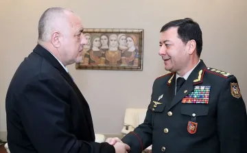 Борисов се срещна с шефа на армията на Азербайджан