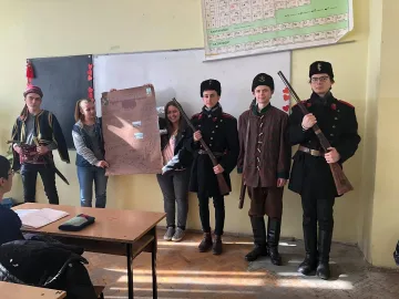 Жива картина в час по история в Силистра