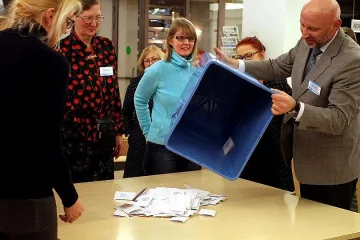 Пет партии в новия естонски парламент