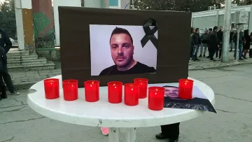 Бдение в Кюстендил за убития Валери