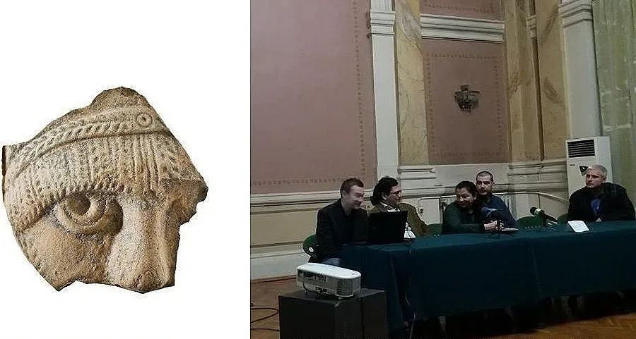 Теракотена маска на император намериха във Варна