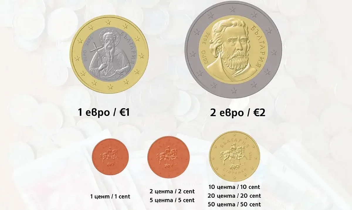 БНБ пуска колекционерски евромонети