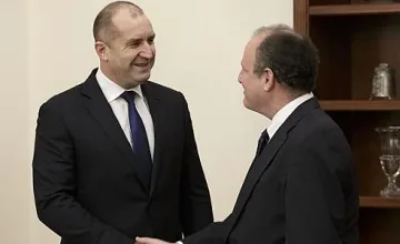 Радев се срещна с Рубин