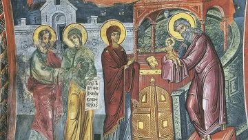 Църквата отбелязва Сретение Господне