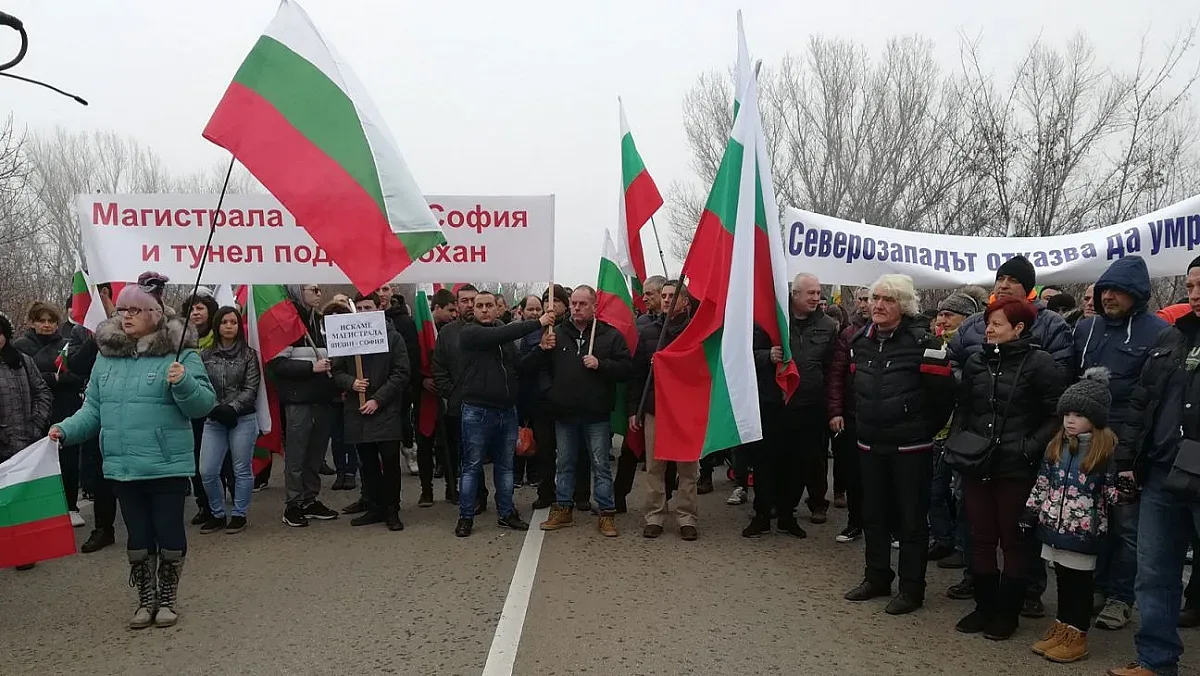 Видин пак протестира, искат си магистралата