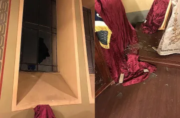 Хванаха 35-годишен за счупения прозорец на Синагогата