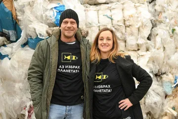 Вергов и Малеева в кампания срещу пластмасата