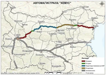 Държавното "Автомагистрали" ще строи 134 км от „Хемус“
