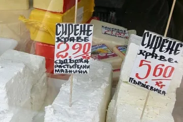 Имитациите на сирене – на отделни щандове