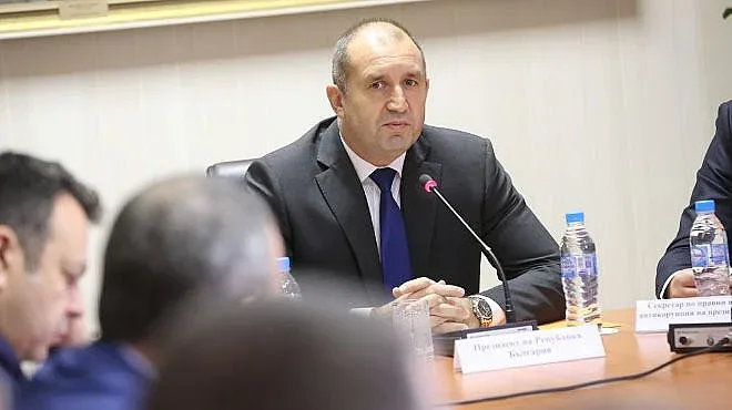 Президентът приема превозвачите преди протеста им в Брюксел