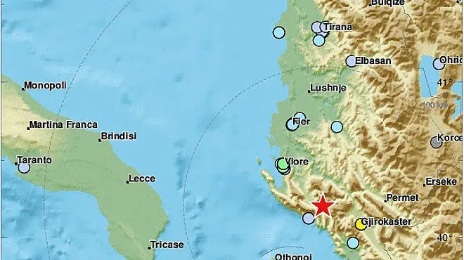 Земетресение с магнитуд 4.7 разтърси Албания