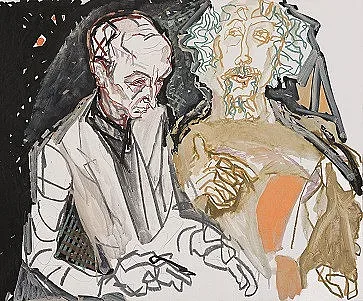 Борис Димовски и Радой Ралин в Градската галерия