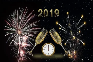 Честита Нова година! Здраве и успехи през 2019!