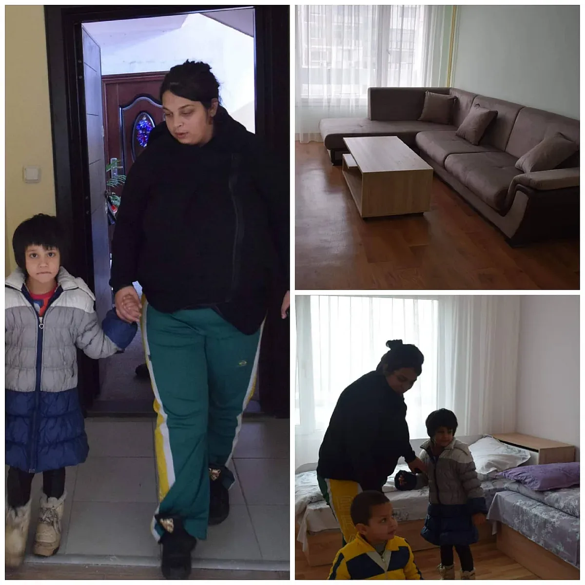 Община Бургас осигури жилище на семейството, чийто дом изгоря навръ