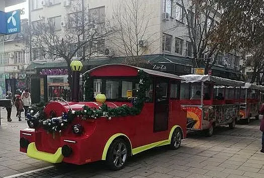 Влакче ще вози деца за Коледа в Благоевград