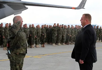 36-ият контингент се прибра след мисия в Афганистан
