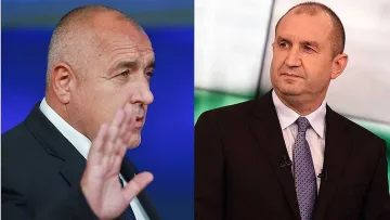 Кило кръв и метър кожа в мача Борисов - Радев