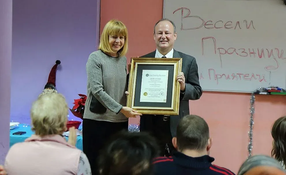 Фандъкова получи от посланика на САЩ награда за човешки права