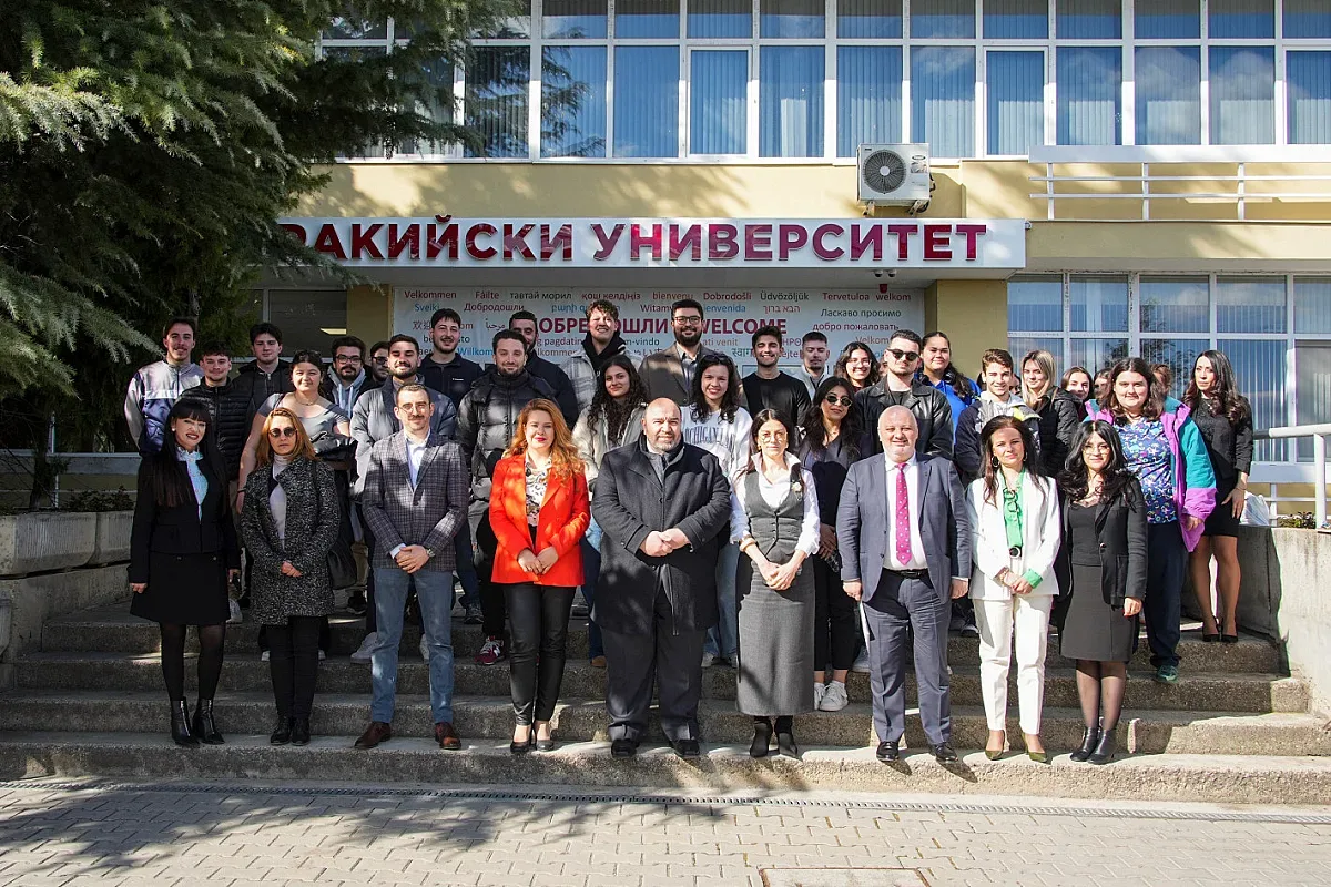 Посланик на Гърция в България гостува на Тракийски университет – Стара Загора