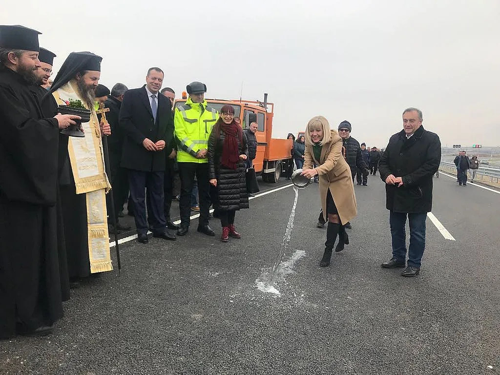 Пуснаха магистрала Струма между Кресна и Сандански