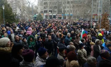 Протестно шествие във Варна