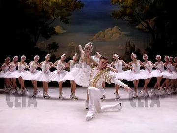 „Лебедово езеро“ върху лед