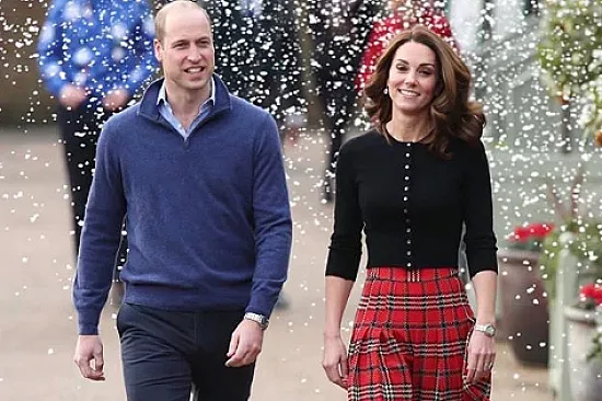 Принц Уилям и Кейт организираха Коледно парти за ВВС