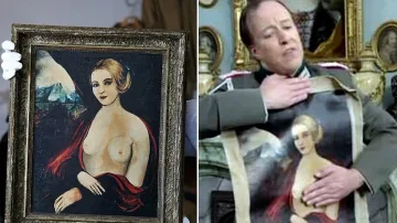 Продадоха на търг „Грешната Мадона с големите бомби”