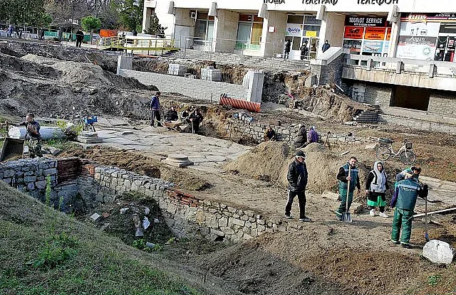 Разкриха римска улица на 20 века в Пловдив