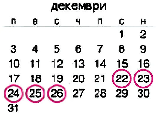 5 дни ваканция за Коледа