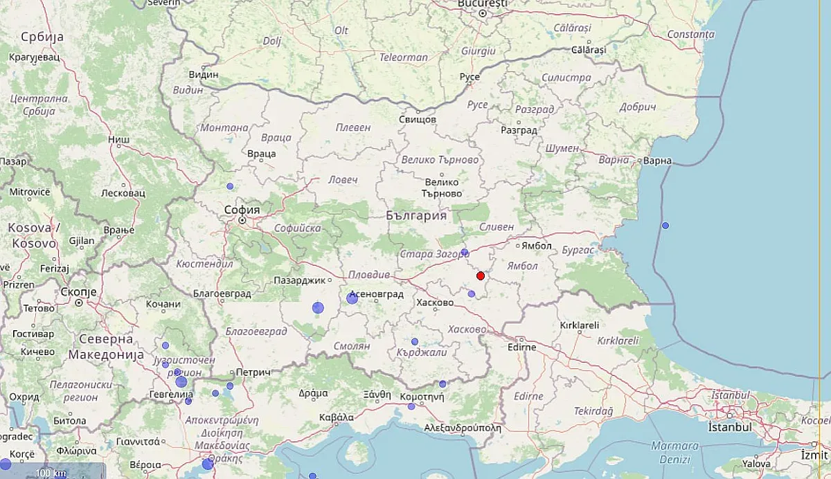 Земетресение люшна България, разтресе се и у съседите