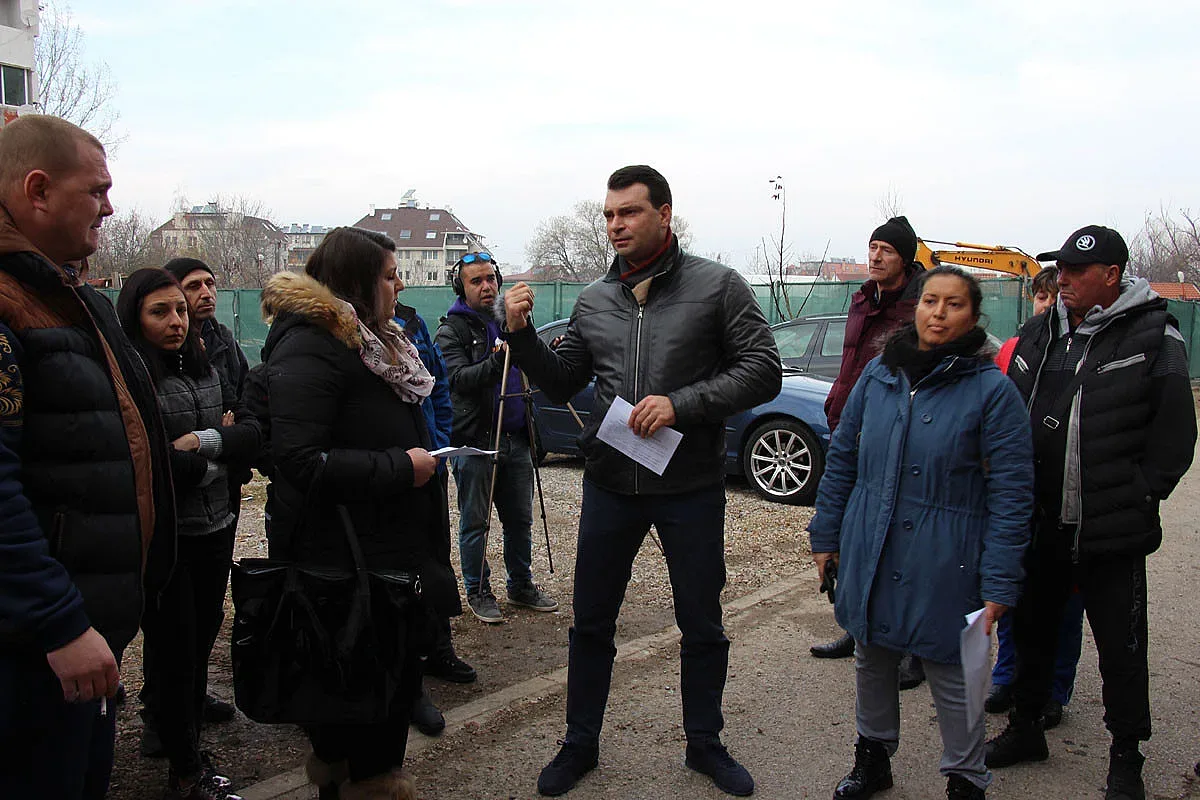 Паргов среща хората от "Обеля" с главния архитект на София