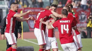 ЦСКА-София удари Дунав в Русе